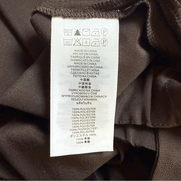 MICHAEL MICHAEL KORS XL Crepe Blouson Top Elastic Hem Side Tie Pullover Style - Picture 12 of 15